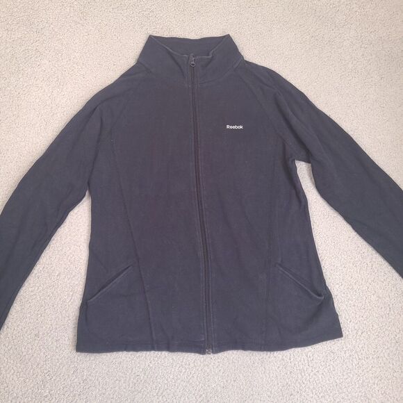 Reebok Jackets & Blazers - Reebok Womens‎ Full Zip Activewear Jacket Size 2XL Hydromove Cotton Blend